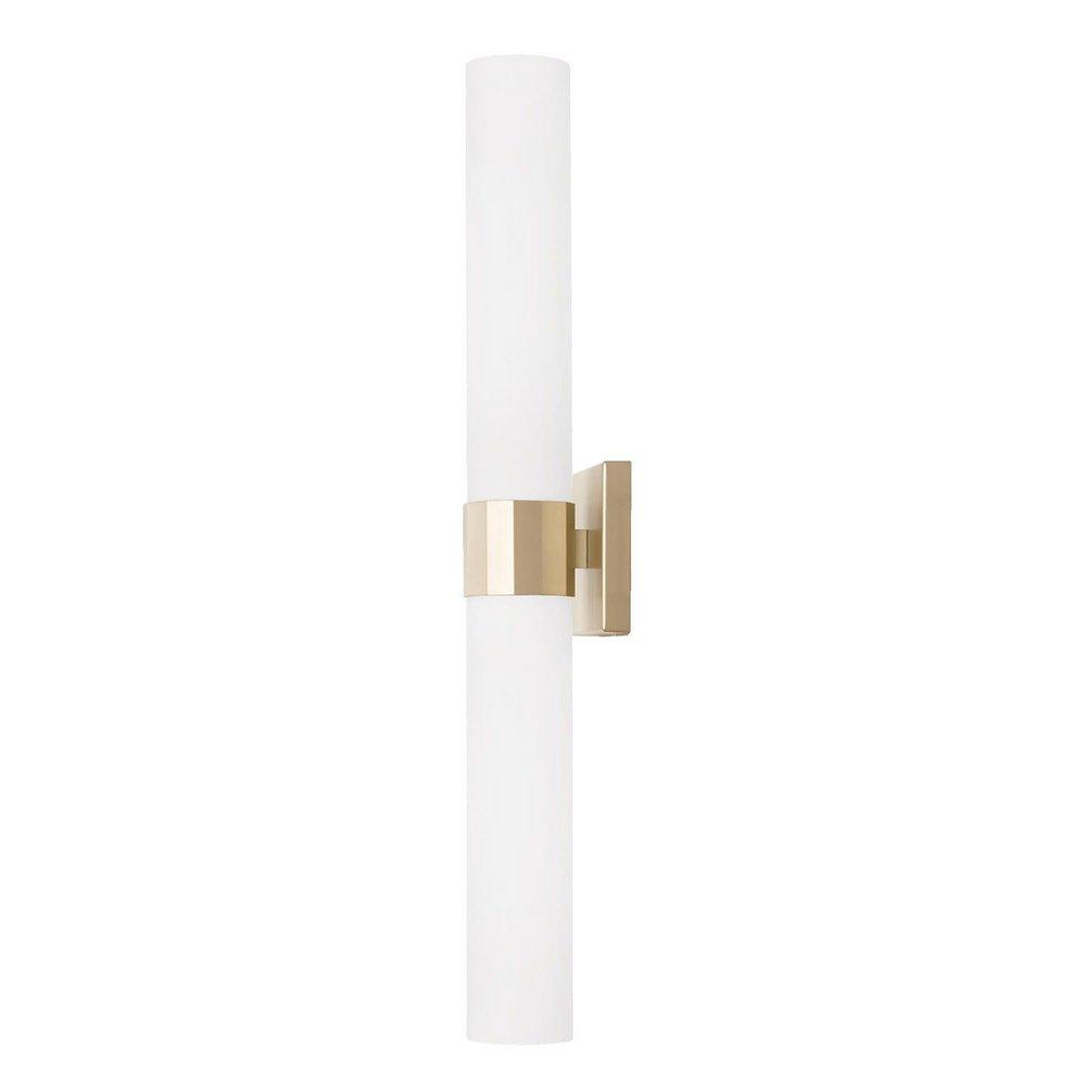 Capital Lighting Soft Gold 100W 2-Light 29 in. Wall Sconce 