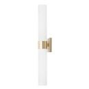 Capital Lighting Soft Gold 100W 2-Light 29 in. Wall Sconce 