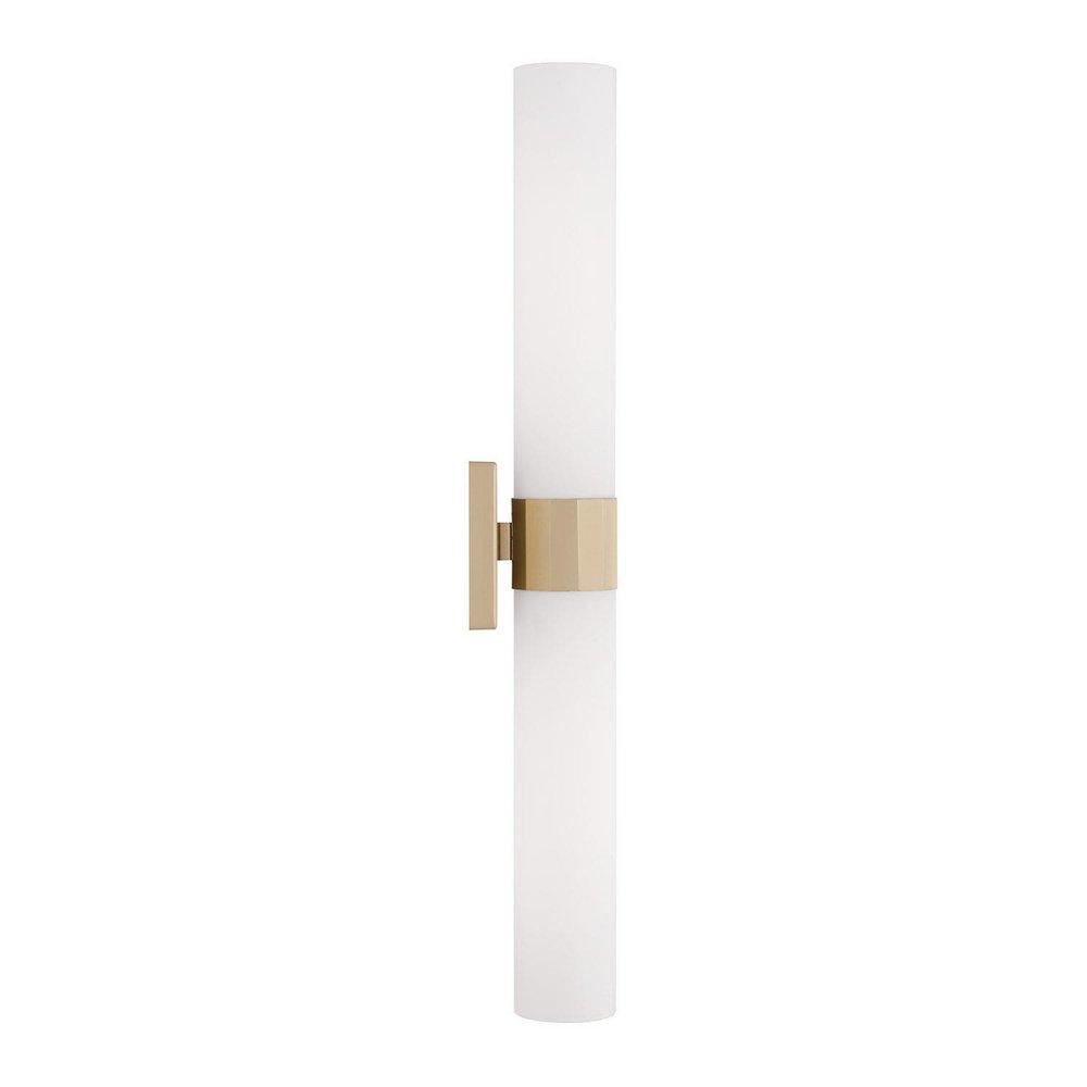 Capital Lighting Soft Gold 100W 2-Light 29 in. Wall Sconce 