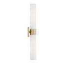 Capital Lighting Soft Gold 100W 2-Light 29 in. Wall Sconce 