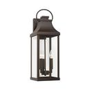 Capital Lighting Oiled Bronze 60W 3-Light 24 in. Outdoor Wall Sconce 