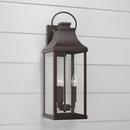 Capital Lighting Oiled Bronze 60W 3-Light 24 in. Outdoor Wall Sconce 