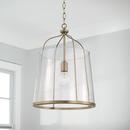 HomePlace by Capital Lighting Aged Brass 100W 1-Light Medium E-26 Incandescent Pendant 