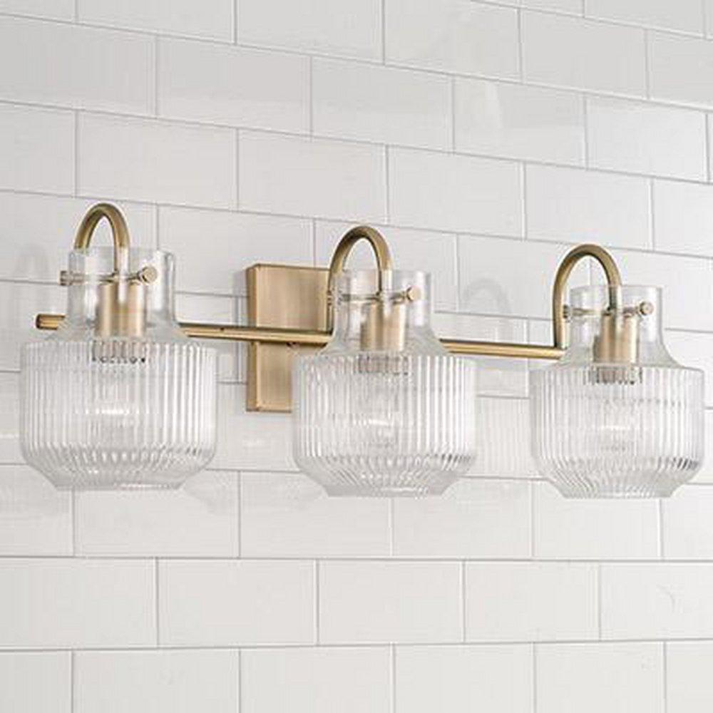 Capital Lighting 100W 3-Light Medium Vanity Fixture 