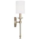 Capital Lighting Brushed Champagne 60W 1-Light 18-1/4 in. Wall Sconce 