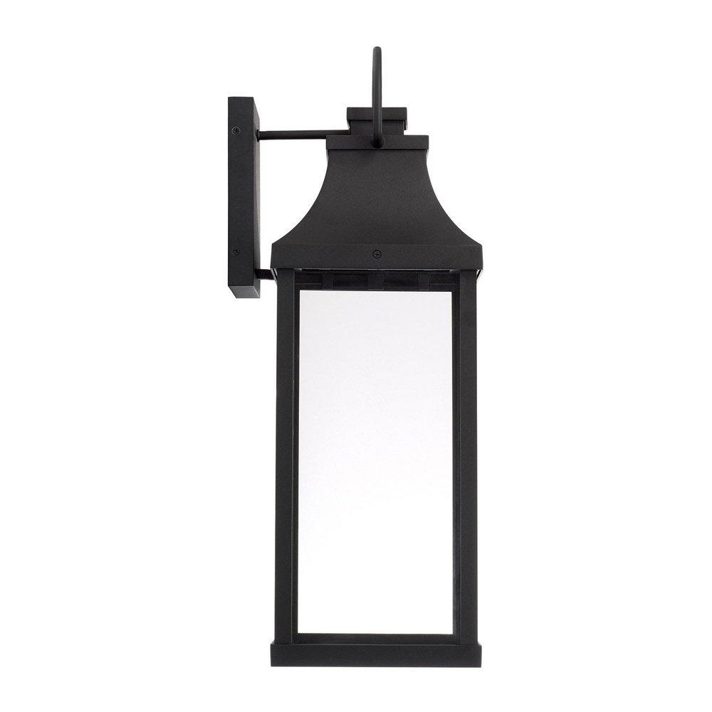 Capital Lighting Black 7W 1-Light 24 in. Outdoor Wall Sconce 