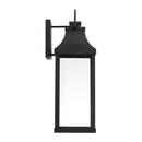 Capital Lighting Black 7W 1-Light 24 in. Outdoor Wall Sconce 