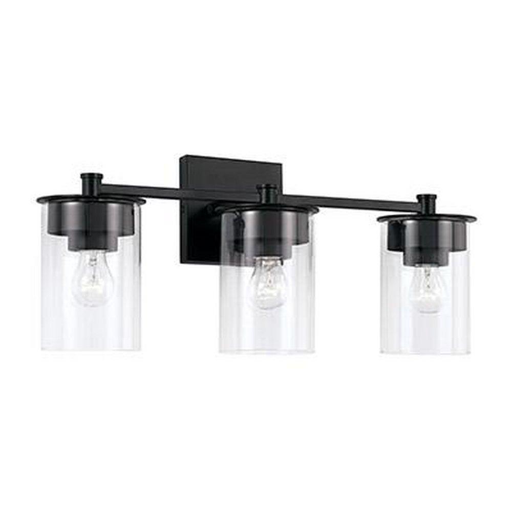 HomePlace by Capital Lighting 100W 3-Light Medium Vanity Fixture 