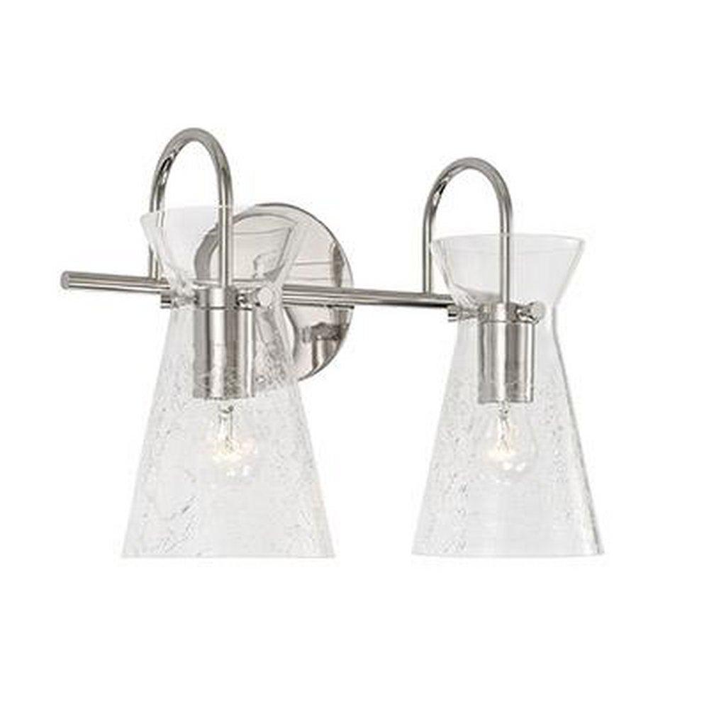 Capital Lighting 100W 2-Light Medium Vanity Fixture 