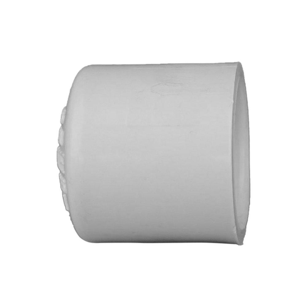 White PVC Schedule 40 Cap 