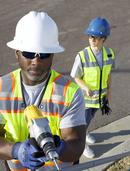 Radians Black 18G Touchscreen Cut Level A4 FDG Palm Coated Gloves 