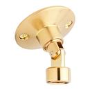 Swivel Shower Support 5/8 Ceiling Flange Brushed Gold