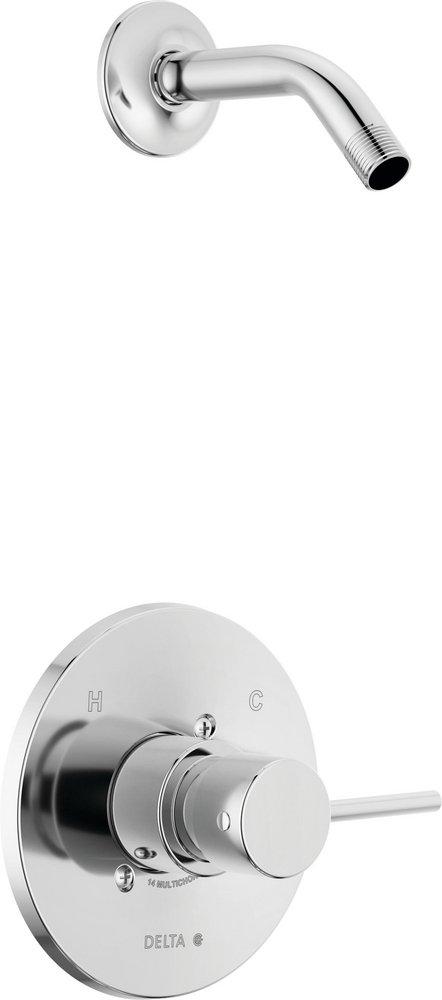 Single Handle Shower Faucet in Chrome (Trim Only) (Showerhead Sold Separately) 