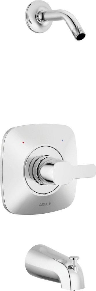 Single Handle Bathtub & Shower Faucet in Chrome (Trim Only) 