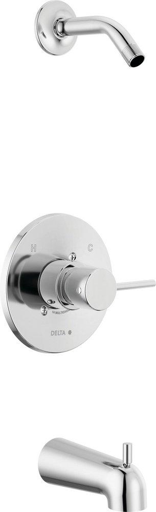 Single Handle Bathtub & Shower Faucet in Chrome (Trim Only) 