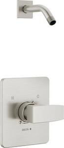 Single Handle Shower Faucet in Stainless (Trim Only) (Showerhead Sold Separately)