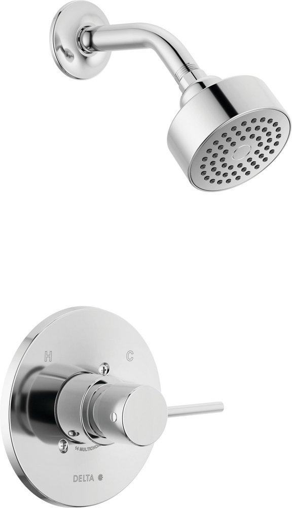 One Handle Single Function Shower Faucet in Chrome (Trim Only) 