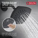 One Handle Single Function Shower Faucet in Matte Black 