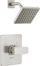 One Handle Single Function Shower Faucet in Stainless (Trim Only)