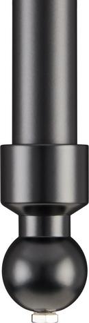 30 x 22 in. Console Bathroom Sink with Brass Stand in Matte Black 