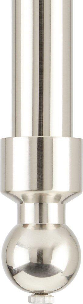 24 x 19 in. Console Bathroom Sink with Brass Stand in Polished Nickel 