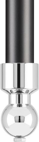 24 x 19 in. Console Bathroom Sink with Brass Stand in Black and Gold 