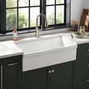 36 in. Fireclay Single Bowl Farmhouse Kitchen Sink in White