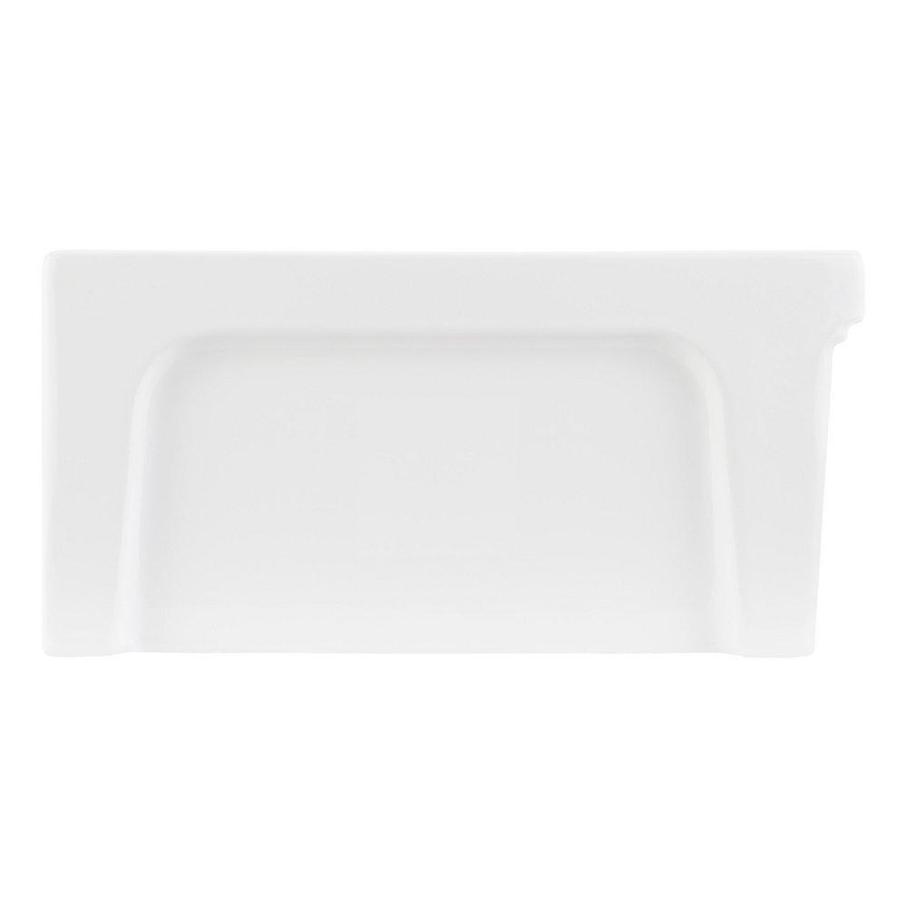 36 in. Farmhouse Fireclay Double Bowl Kitchen Sink in White 