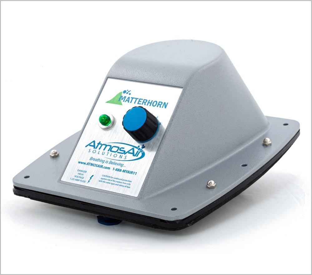 AtmosAir Commercial and Residential Stainless Steel and Plastic Electronic Air Cleaner 