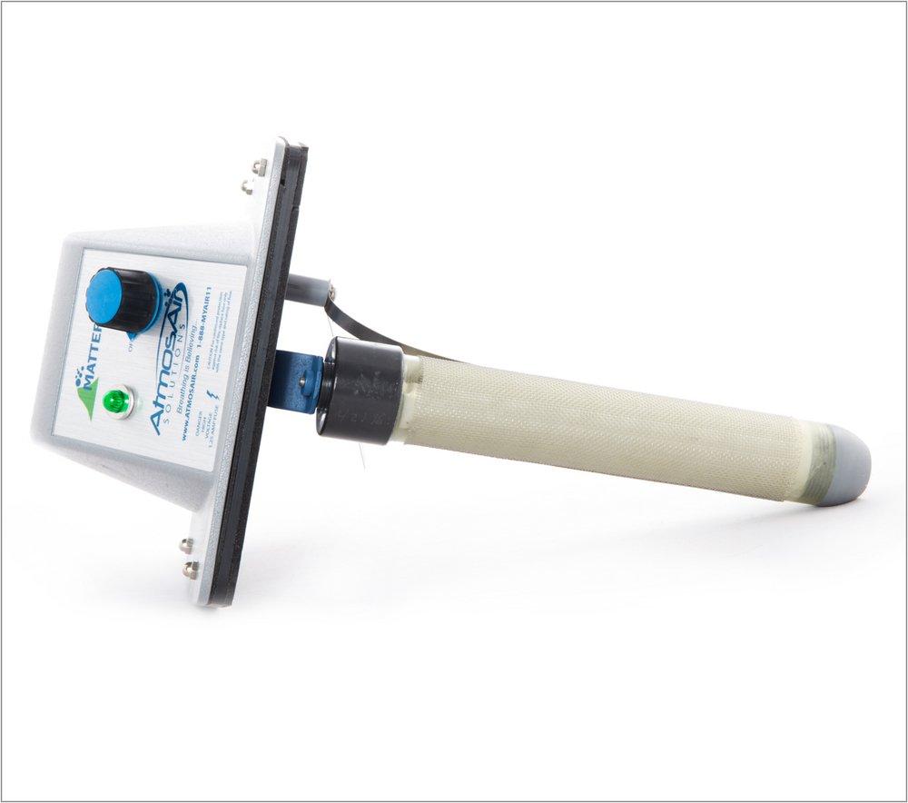 AtmosAir Commercial and Residential Stainless Steel and Plastic Electronic Air Cleaner 