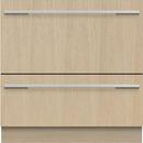 INTEGRATED DOUBLE DISHDRAWER FULL SIZE STAINELSS INTERIOR PANEL READY 