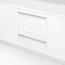 INTEGRATED DOUBLE DISHDRAWER FULL SIZE STAINELSS INTERIOR PANEL READY 