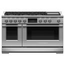 47-7/8 x 29-1/8 x 36-3/4 in. 23500 BTU 4.8 cu. ft. 6-Burner Gas Sealed Freestanding Range in Stainless Steel