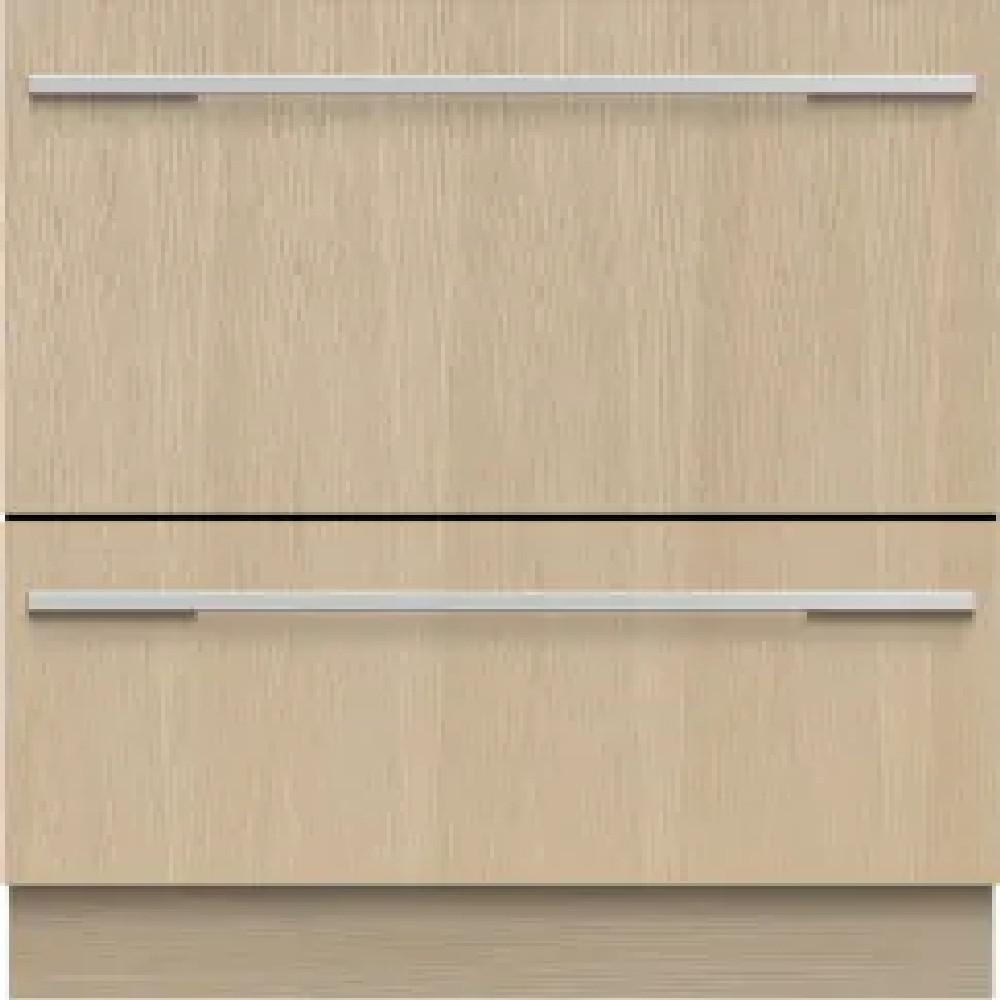 24 in. Integrated Double Dish Drawer Dishwasher in Stainless Steel 