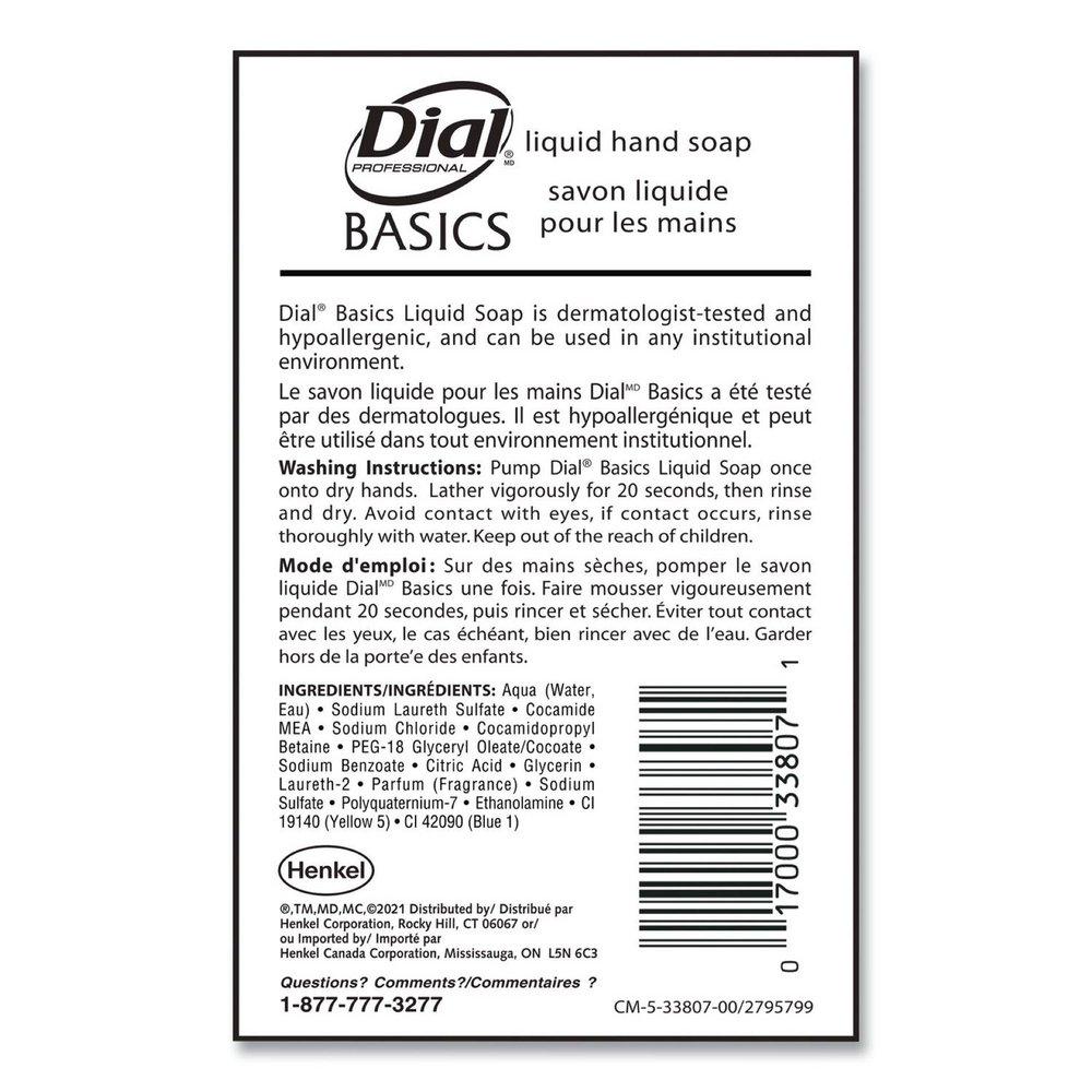 Dial&reg; Professional Green Liquid Hand Soap (Case of 4) 