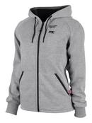 Milwaukee&reg; Grey 12V Lithium-ion Polyester Heated Hoodie in Grey 