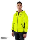 Size L Redlithium™ Polyester Heated Hoodie in High Visibility Yellow