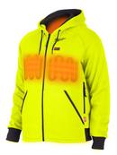 Milwaukee&reg; High Visibility Yellow Redlithium&trade; Polyester Heated Hoodie in High Visibility Yellow 
