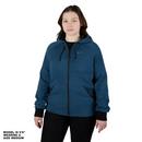 Milwaukee&reg; Blue 12V 4 Piece Lithium-ion Polyester Heated Hoodie in Blue 