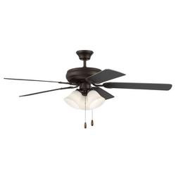 52 in. 5-Blade Indoor Ceiling Fan in Espresso