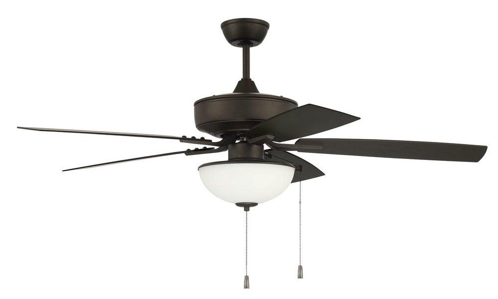 Craftmade Espresso 52 in. 5-Blade Indoor/Outdoor Ceiling Fan 