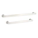 Signature Hardware Matte Black 24 in. Towel Bar 