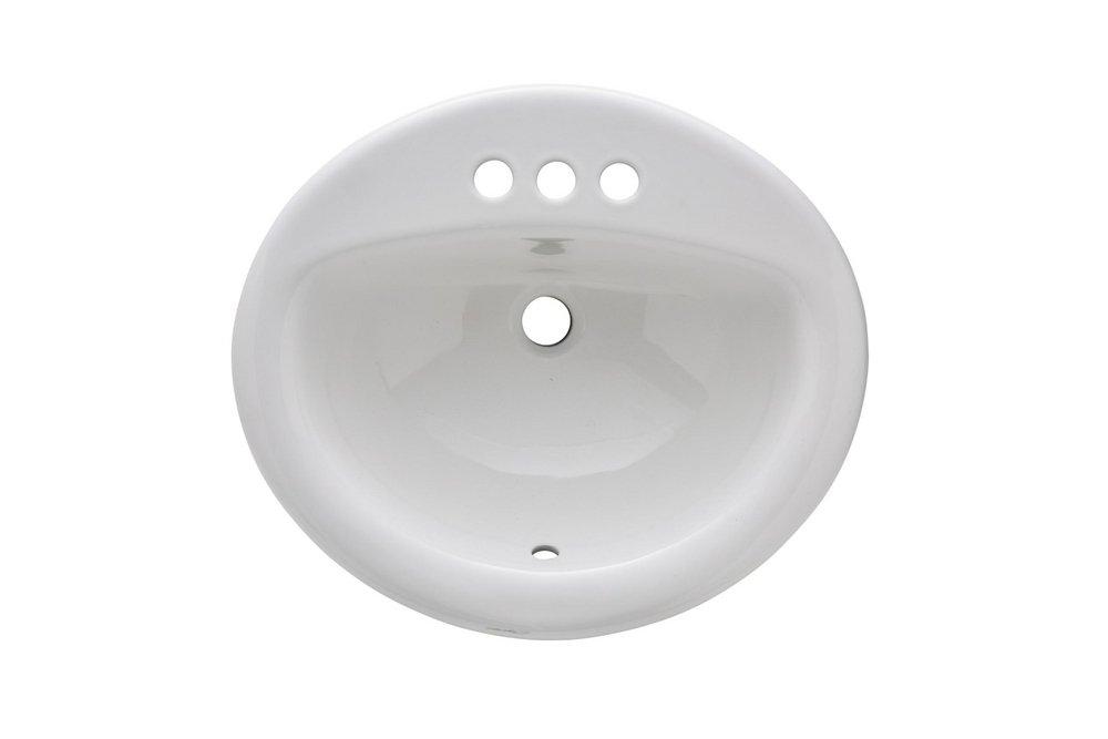 20X17 DI WH 4 CC LAV 