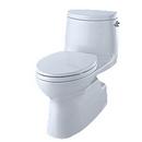 1.28 gpf Elongated One Piece Toilet in Cotton