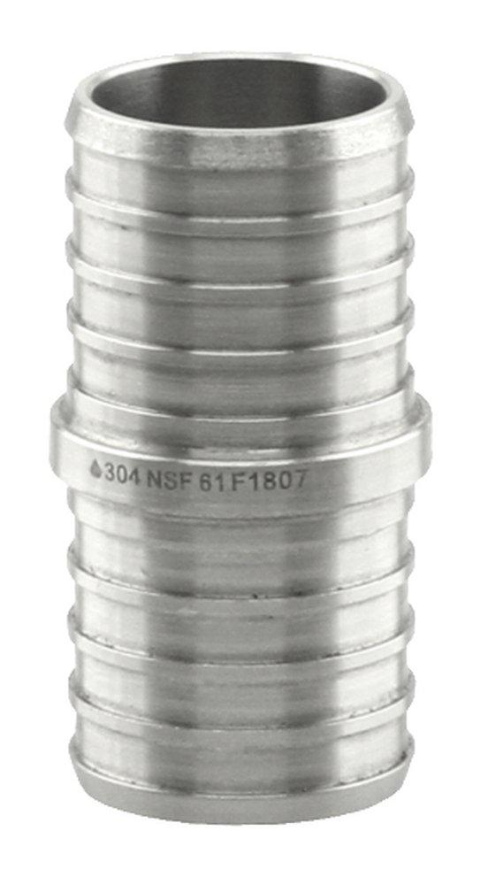 1/2 304SS PEX COUPLING 