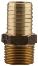 Boshart Industries 3-1/5 in. MPT x Barbed Bronze Adapter 