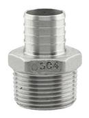 3/4 in. Barbed x MPT 200# 304 Stainless Steel Adapter