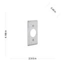 4-1/4 in. Raised Electrical Box Cover 