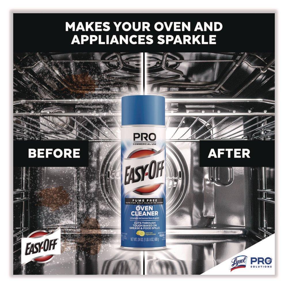EASY-OFF&reg; PRO White Cleaner for Grease Remover, Multi-purpose and Ovens (Case of 6) 