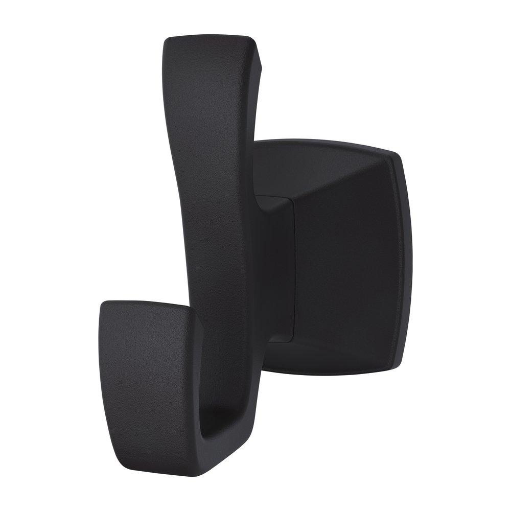 Single Robe Hook in Matte Black 